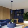Lampes de bureau Aluminium Outremer GU10 1 Karbon
