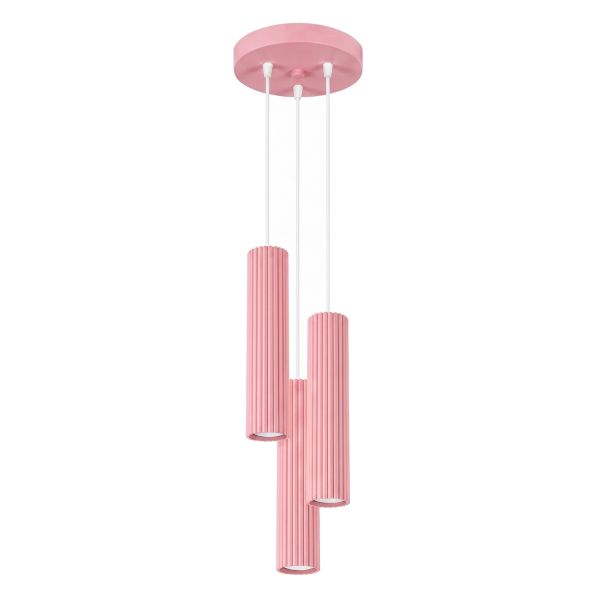 Suspensions Aluminium Rose GU10 3 Karbon