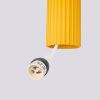 Suspensions Aluminium Jaune GU10 3 Karbon