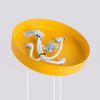 Suspensions Aluminium Jaune GU10 3 Karbon