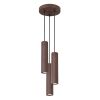 Suspensions Aluminium Brun GU10 3 Karbon