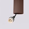 Suspensions Aluminium Brun GU10 3 Karbon