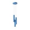 Suspensions Aluminium Bleu GU10 3 Karbon