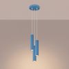 Suspensions Aluminium Bleu GU10 3 Karbon