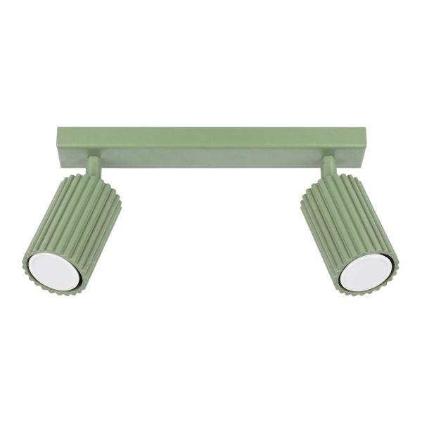 Plafonniers Aluminium Sauge GU10 1 Karbon