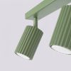 Plafonniers Aluminium Sauge GU10 1 Karbon