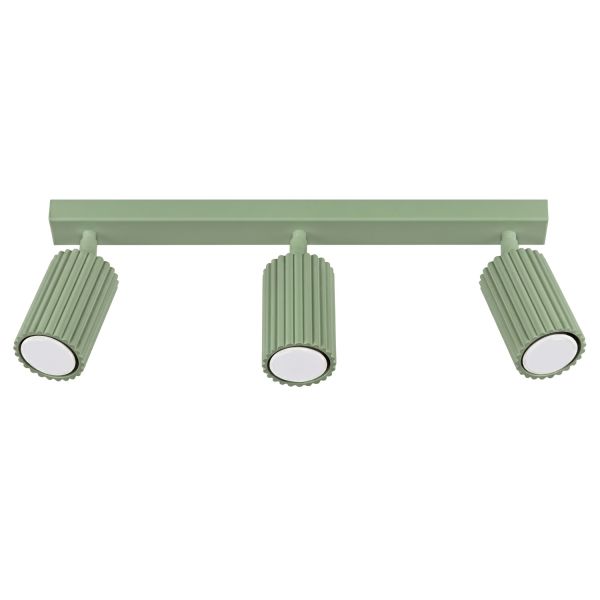 Plafonniers Aluminium Sauge GU10 3 Karbon