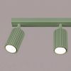 Plafonniers Aluminium Sauge GU10 3 Karbon