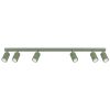 Plafonniers Aluminium Sauge GU10 6 Karbon