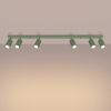Plafonniers Aluminium Sauge GU10 6 Karbon
