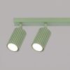 Plafonniers Aluminium Sauge GU10 6 Karbon