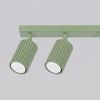 Plafonniers Aluminium Sauge GU10 6 Karbon