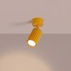 Plafonniers Aluminium Jaune GU10 1 Karbon