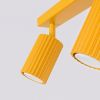 Plafonniers Aluminium Jaune GU10 1 Karbon