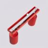 Plafonniers Aluminium Rouge GU10 1 Karbon