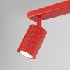 Plafonniers Aluminium Rouge GU10 1 Karbon