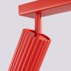 Plafonniers Aluminium Rouge GU10 1 Karbon