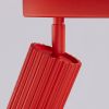 Plafonniers Aluminium Rouge GU10 3 Karbon
