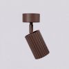 Plafonniers Aluminium Brun GU10 1 Karbon