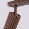 Plafonniers Aluminium Brun GU10 1 Karbon