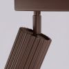 Plafonniers Aluminium Brun GU10 3 Karbon