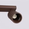 Plafonniers Aluminium Brun GU10 3 Karbon