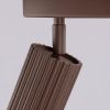 Plafonniers Aluminium Brun GU10 6 Karbon