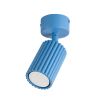 Plafonniers Aluminium Bleu GU10 1 Karbon