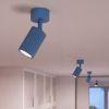 Plafonniers Aluminium Bleu GU10 1 Karbon