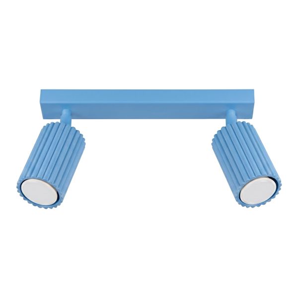 Plafonniers Aluminium Bleu GU10 1 Karbon