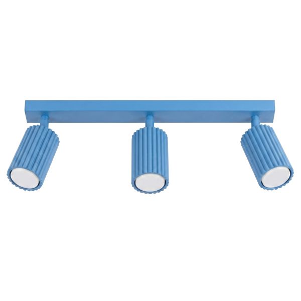 Plafonniers Aluminium Bleu GU10 3 Karbon