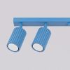 Plafonniers Aluminium Bleu GU10 6 Karbon