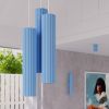 Plafonniers Aluminium Bleu GU10 6 Karbon