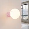 Appliques murales Aluminium Rose G9 1 Halo