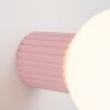 Appliques murales Aluminium Rose G9 1 Halo