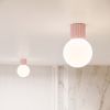 Appliques murales Aluminium Rose G9 1 Halo