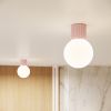 Plafonniers Aluminium Rose G9 1 Halo