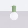 Plafonniers Aluminium Sauge G9 1 Halo