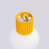 Appliques murales Aluminium Jaune G9 1 Halo