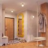 Appliques murales Aluminium Jaune G9 1 Halo