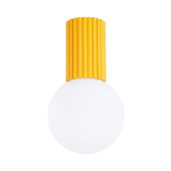 Plafonniers Aluminium Jaune G9 1 Halo