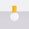 Plafonniers Aluminium Jaune G9 1 Halo