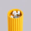 Plafonniers Aluminium Jaune G9 1 Halo