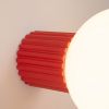 Appliques murales Aluminium Rouge G9 1 Halo