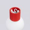Appliques murales Aluminium Rouge G9 1 Halo