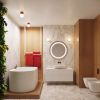 Appliques murales Aluminium Rouge G9 1 Halo