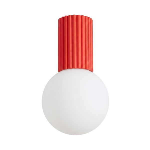 Plafonniers Aluminium Rouge G9 1 Halo