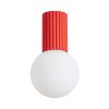 Plafonniers Aluminium Rouge G9 1 Halo
