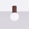 Plafonniers Aluminium Brun G9 1 Halo