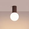 Plafonniers Aluminium Brun G9 1 Halo